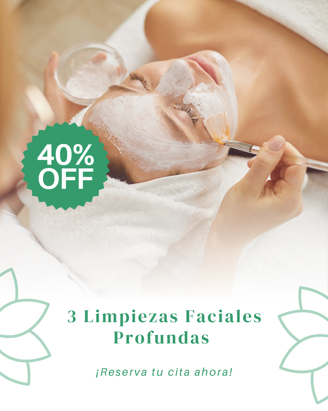 3 Limpiezas Faciales Profundas 