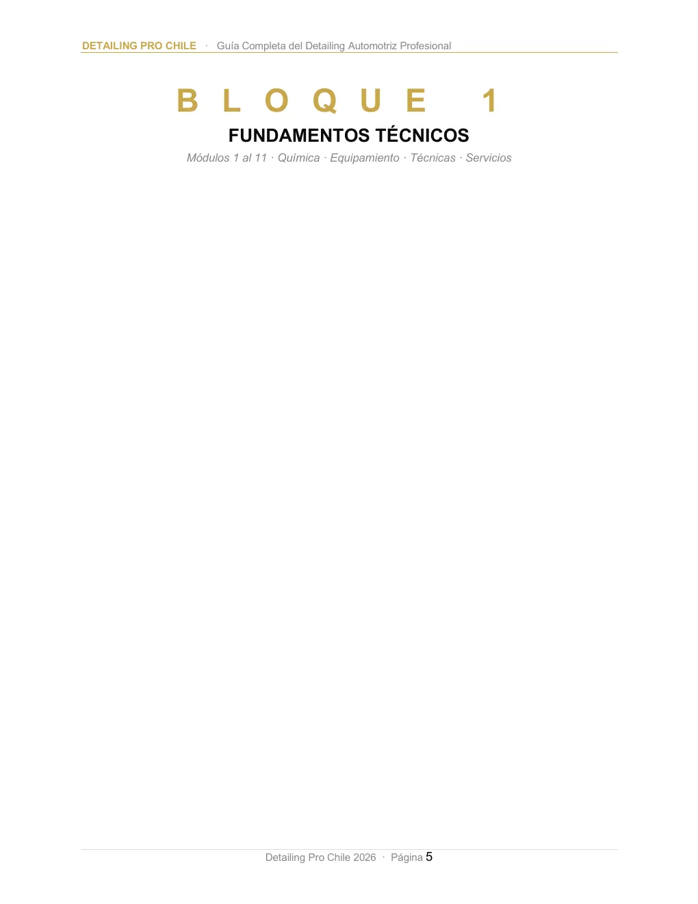 Estructura en bloques